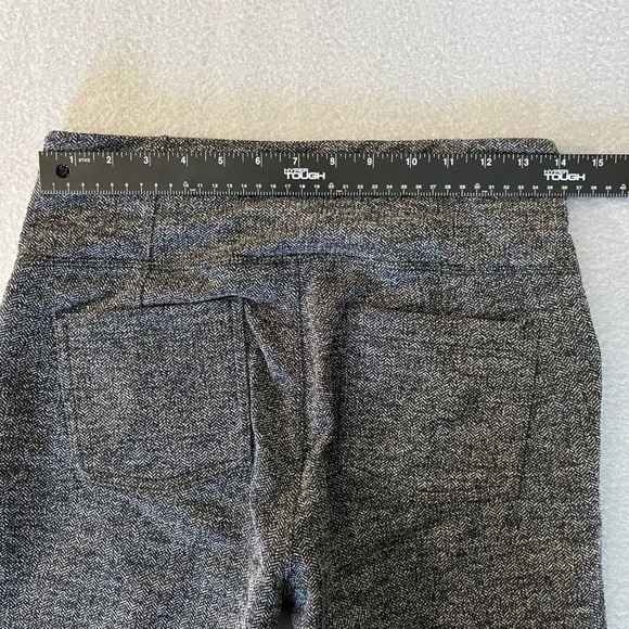 Athleta Womens Herringbone metro High Rise Leggings Black White Size Medium - Picture 10 of 12